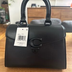 COACH Sammy Top Handle Black/Matte Black